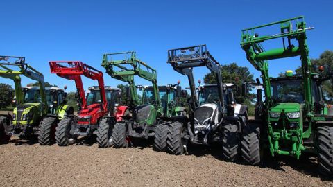 Plus de 12 % des accidents graves en agriculture impliquent un tracteur. ©P. Peeters